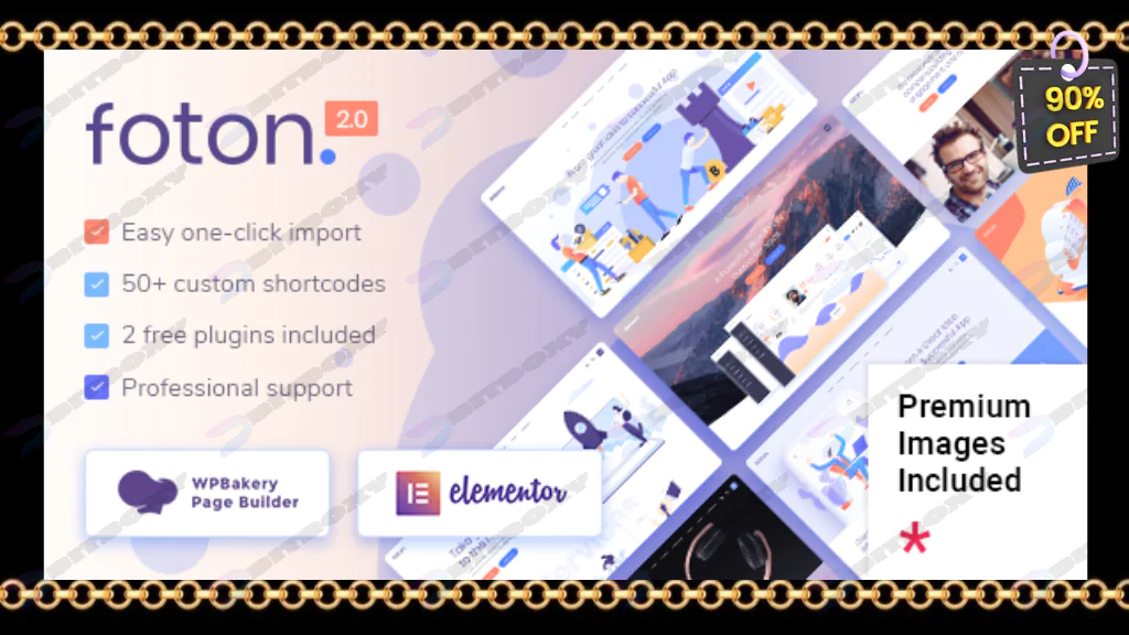 Foton - Software and App Landing Page WordPress Theme Nulled