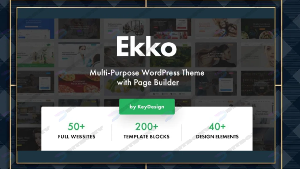 Ekko - Multi-Purpose WordPress Theme with Page Builder Nulled