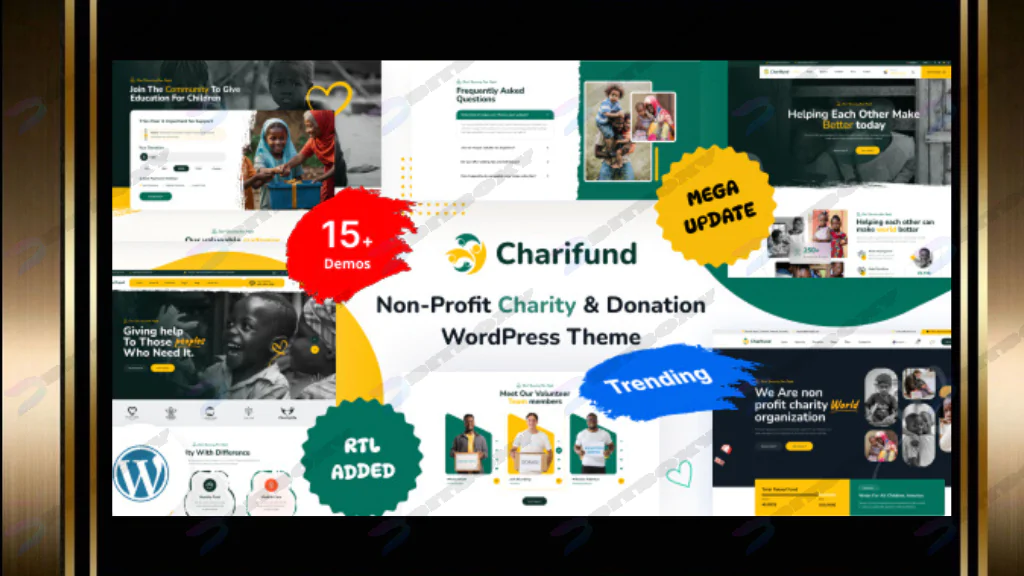 ChariFund - Charity WordPress Theme Multipurpose Nulled