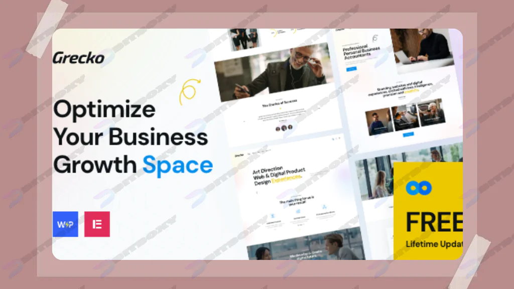 Grecko | Business WordPress Theme Nulled
