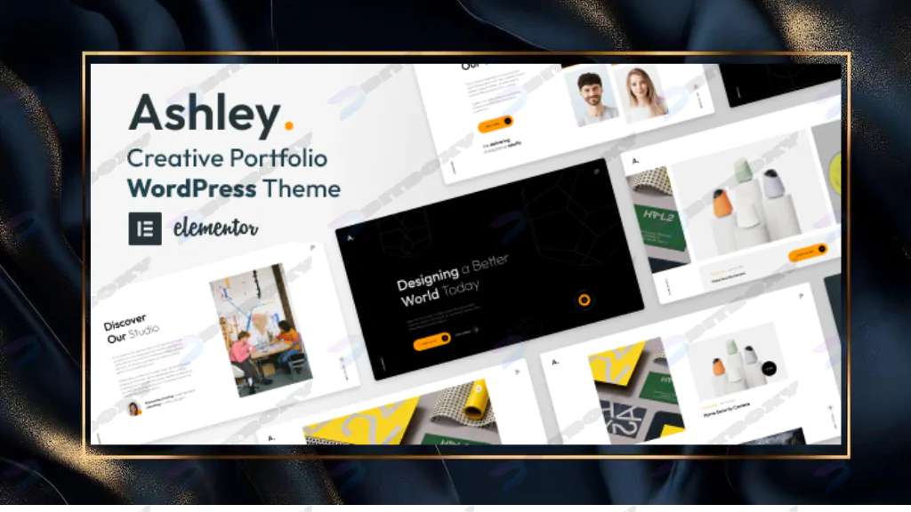 Ashley - Creative Portfolio WordPress Theme Nulled