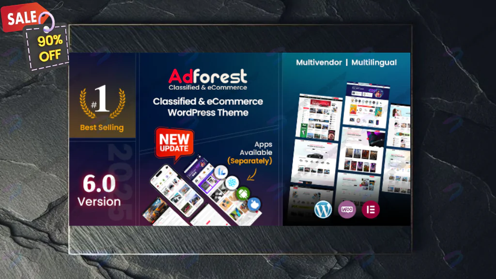AdForest - Classified Ads WordPress Theme Nulled