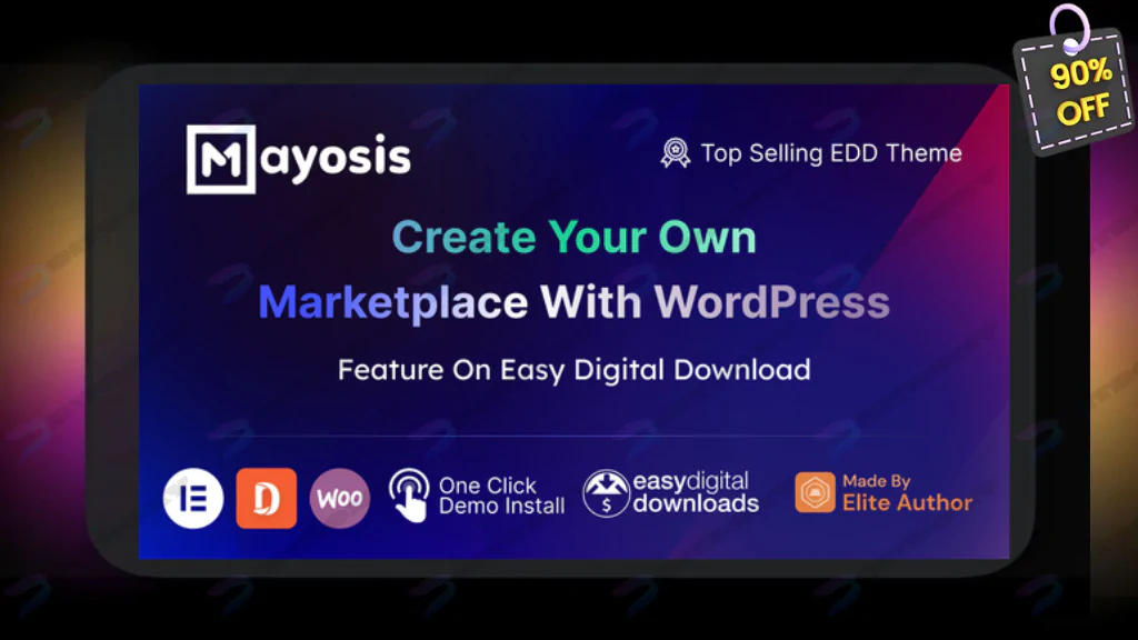 Mayosis - Digital Marketplace WordPress Theme Nulled