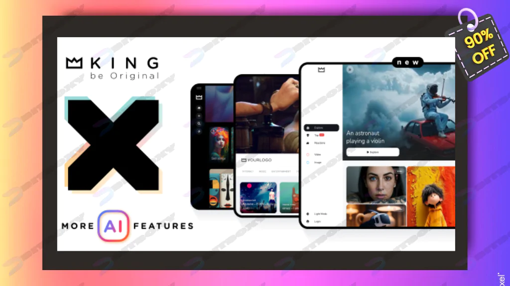 King - Viral Magazine WordPress Theme Nulled