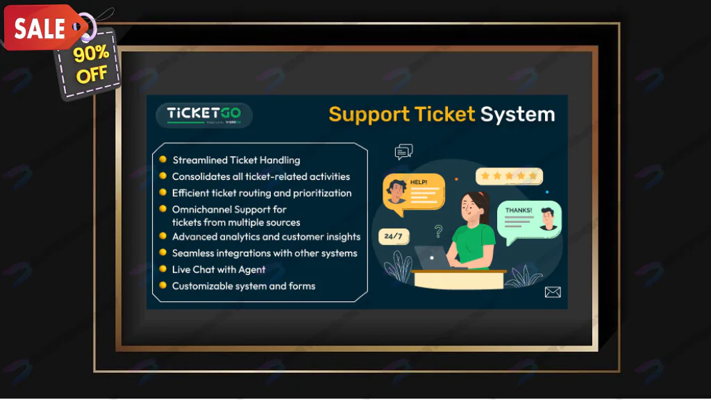 TicketGo - Support Ticket System