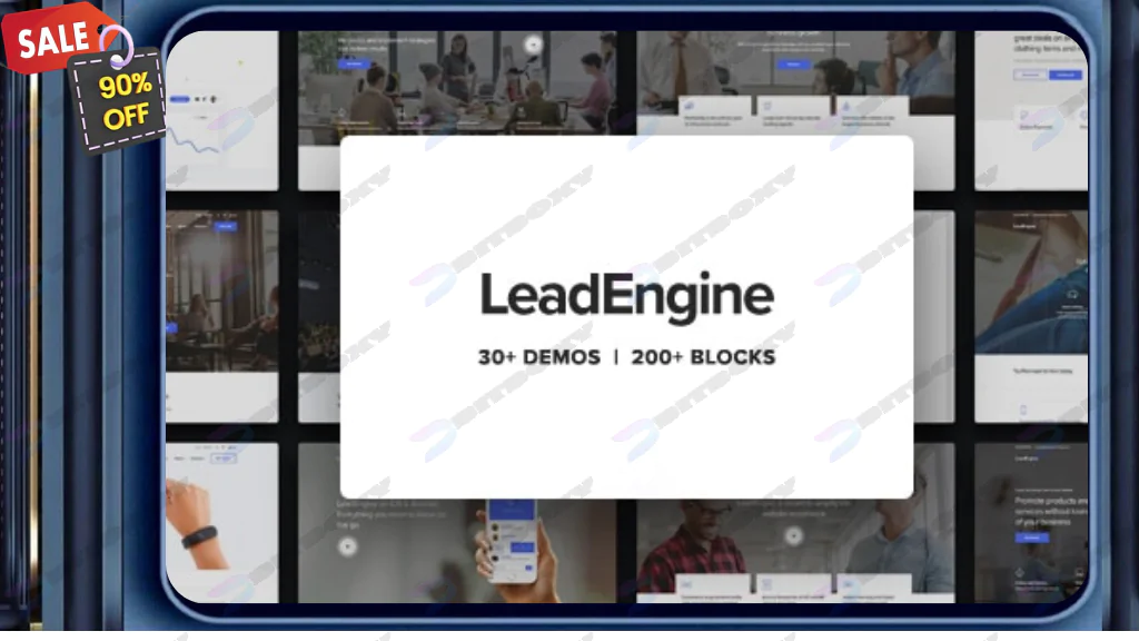 LeadEngine - Multi-Purpose WordPress Theme with Page Builder Nulled