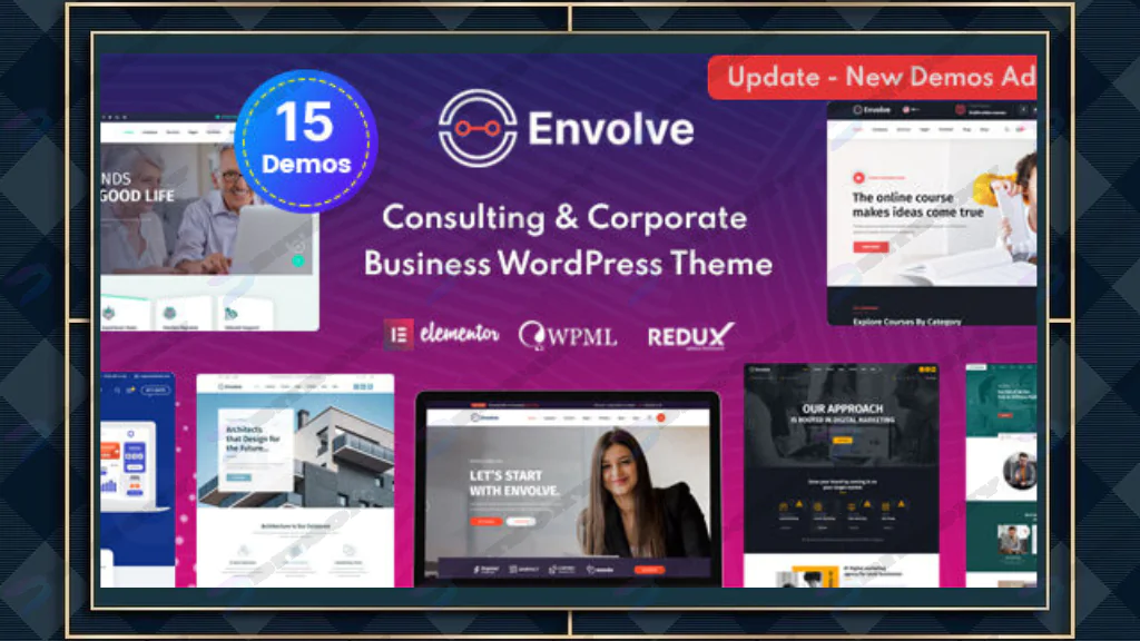 Envolve - Consulting Business WordPress Theme Nulled