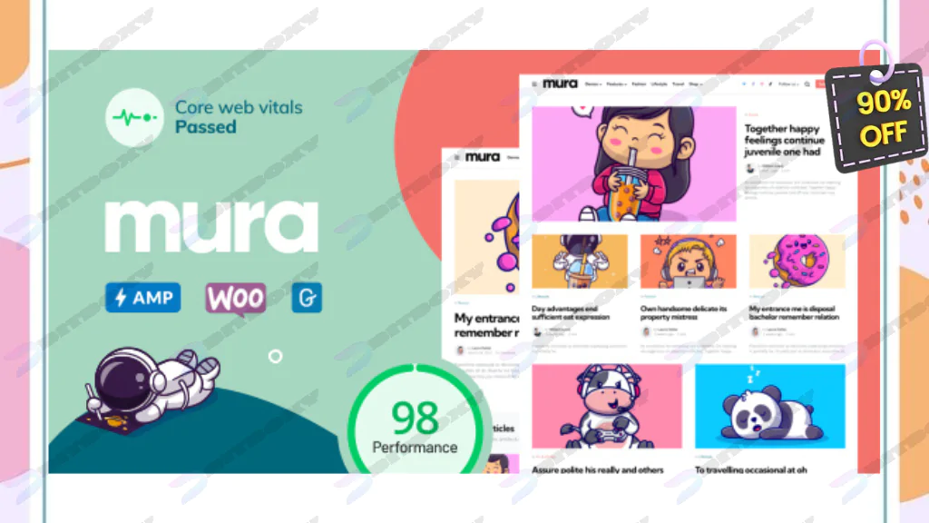Mura - WordPress Theme for Content Creators Nulled