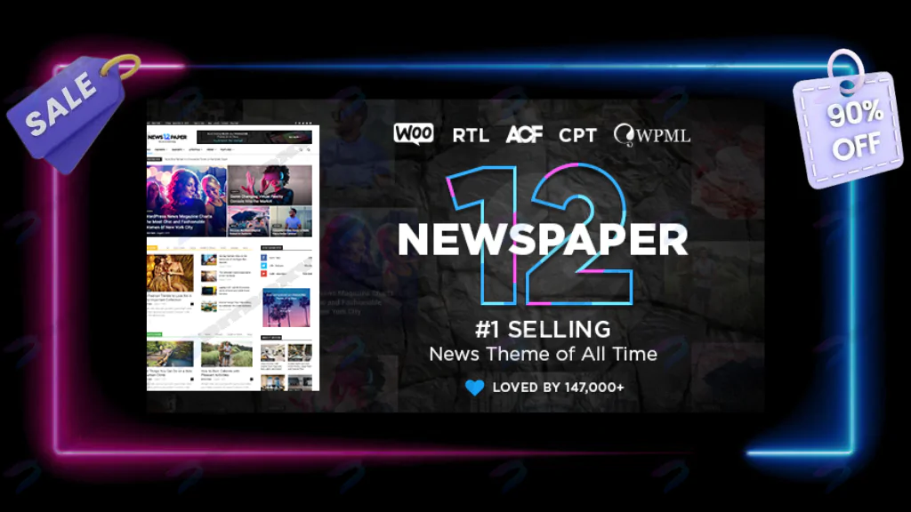 Newspaper - News & WooCommerce WordPress Theme