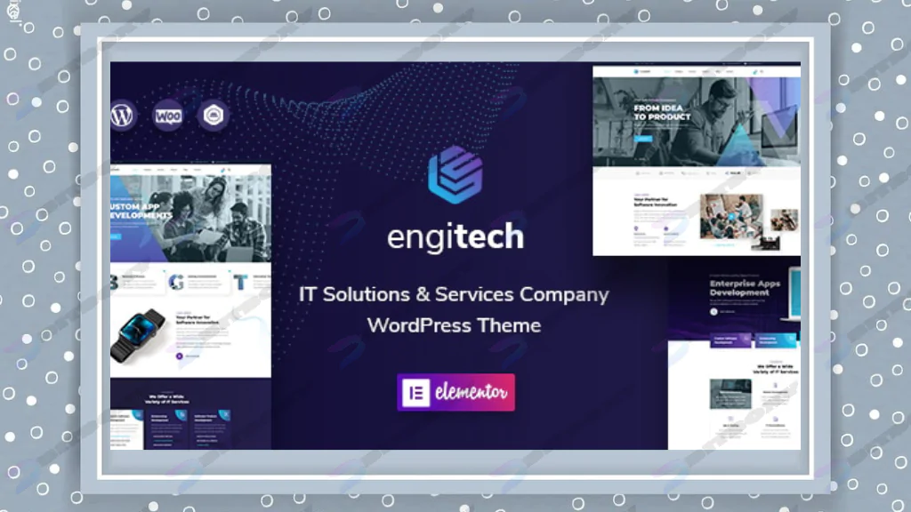 Engitech - IT Solutions & Services WordPress Theme Nulled