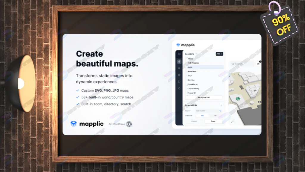 Mapplic - Custom Interactive Map WordPress Plugin