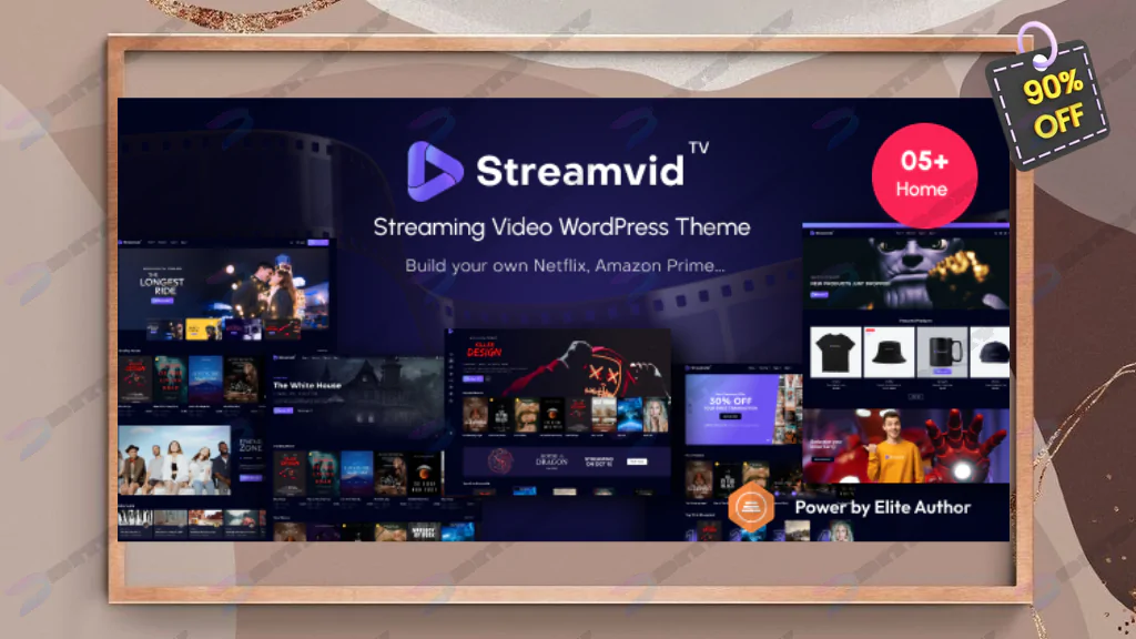 StreamVid - Video Streaming WordPress Theme Nulled