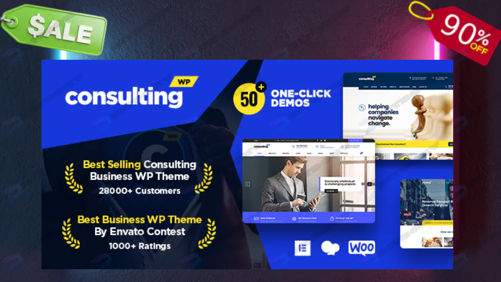 Consulting - Business, Finance WordPress Theme