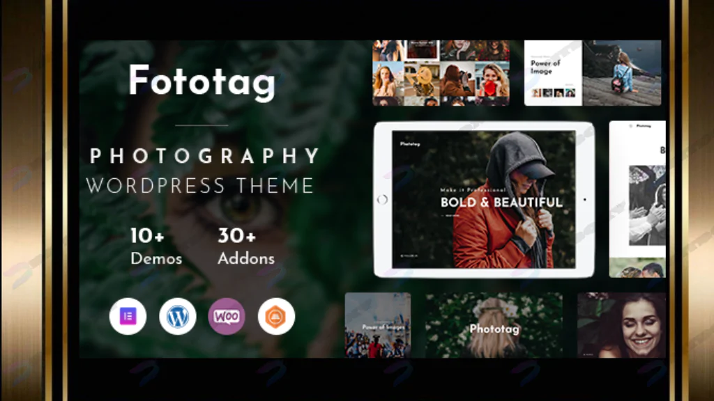 Fototag – Photography WordPress Theme Nulled