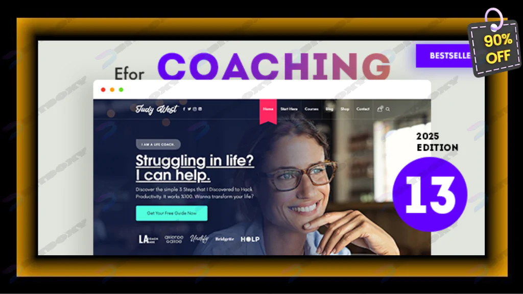 Efor - Coaching & Online Courses WordPress Theme Nulled