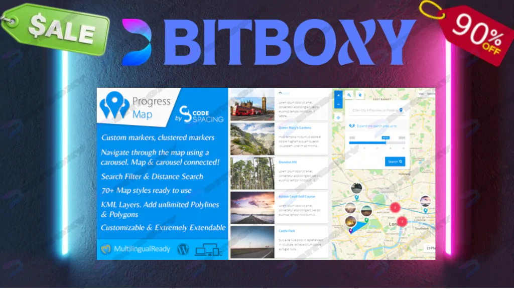 Progress Map WordPress Plugin