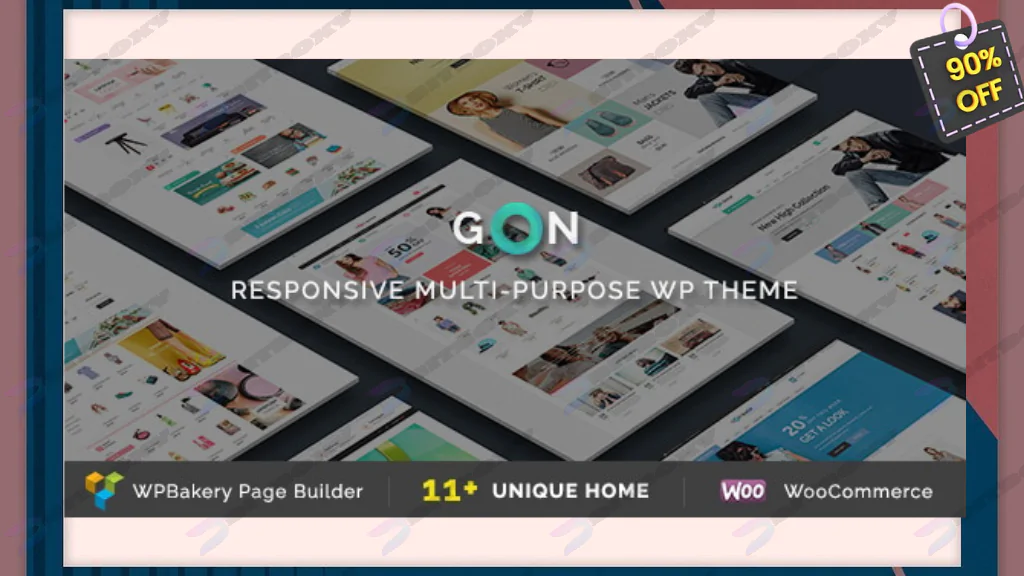Gon | Responsive Multi-Purpose WordPress Theme Nulled