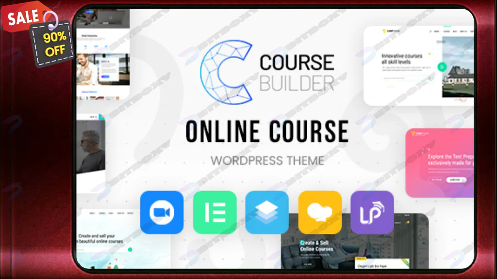Course Builder - Online Course WordPress Theme Nulled